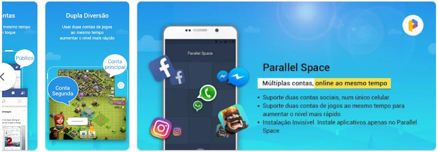 aplicativo para clonar WhatsApp pelo número parallel space