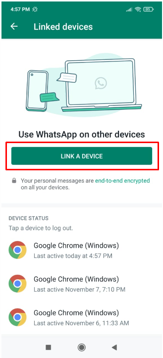 how to track WhatsApp conversations