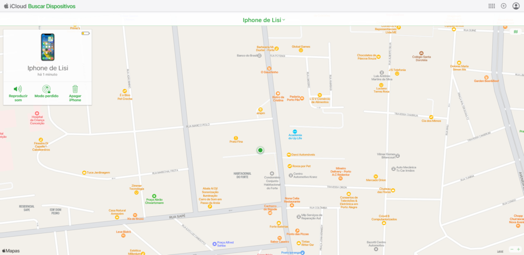 aplicativo espião de localização
